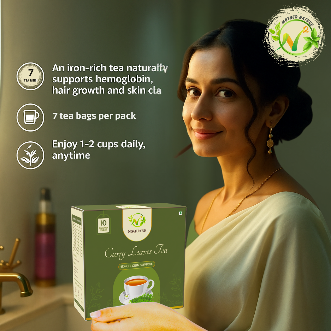 Curry Leaves Tea - Hemoglobin Support