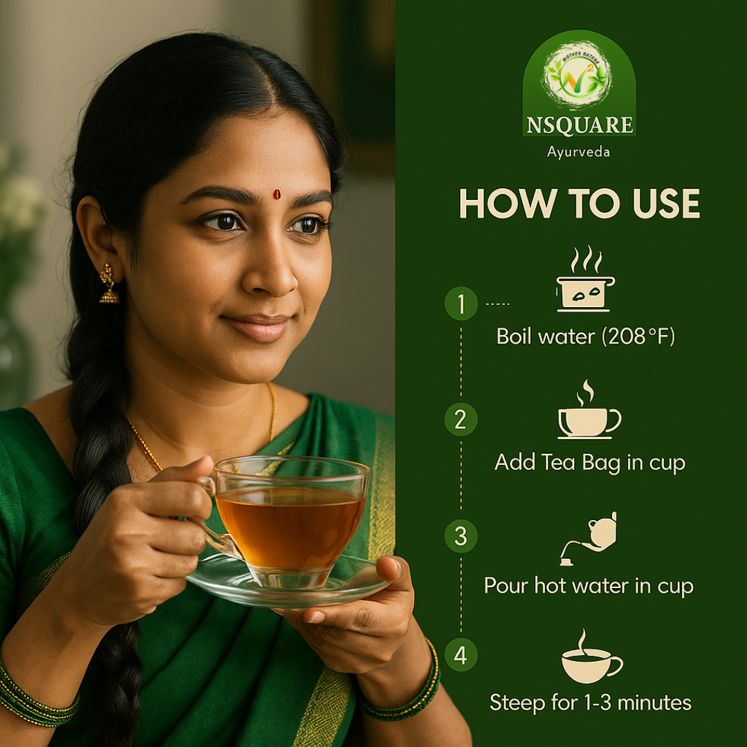 Curry Leaves Tea - Hemoglobin Support