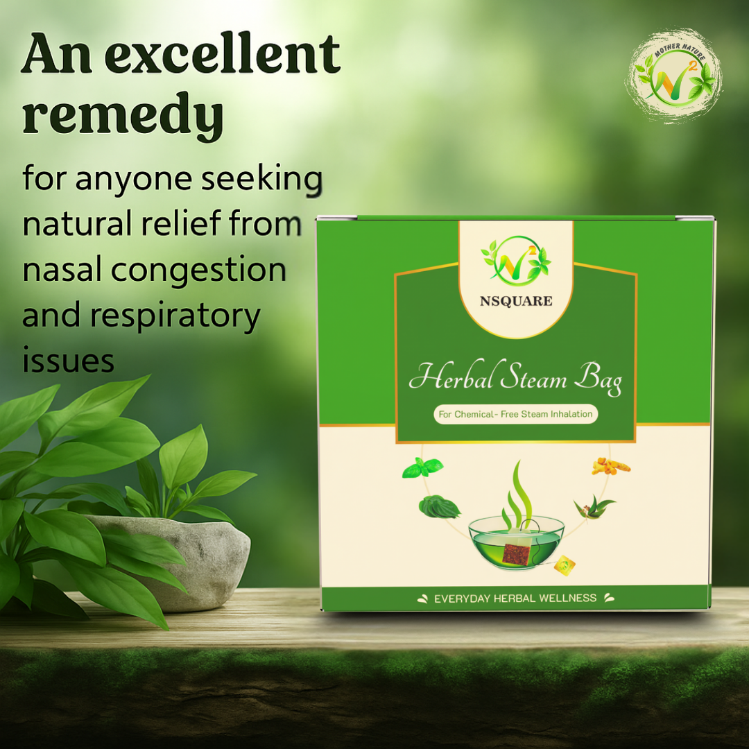 Herbal Steam Bag - For Chemical - Free Steam Inhalation