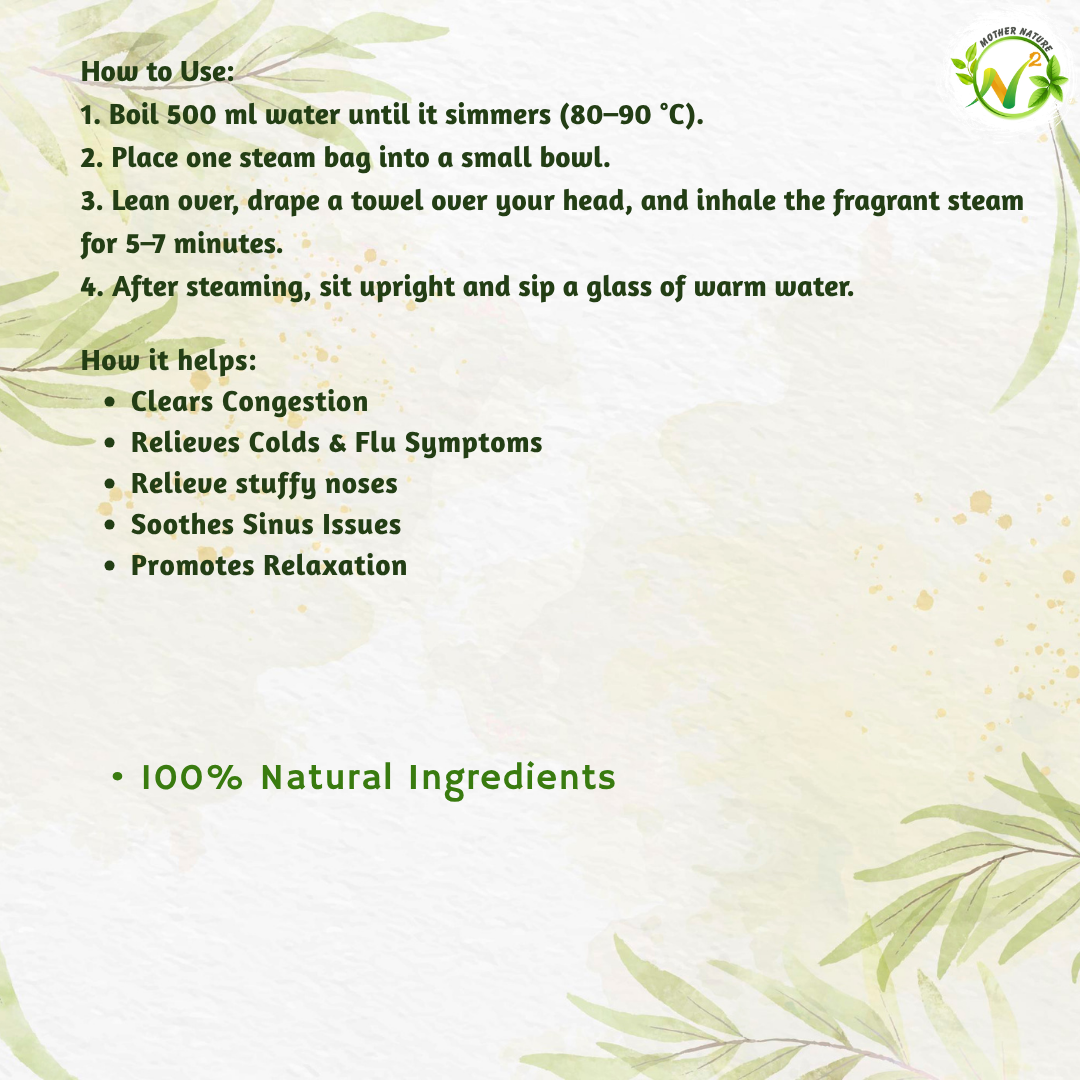 Herbal Steam Bag – Traditional Herbal Blend