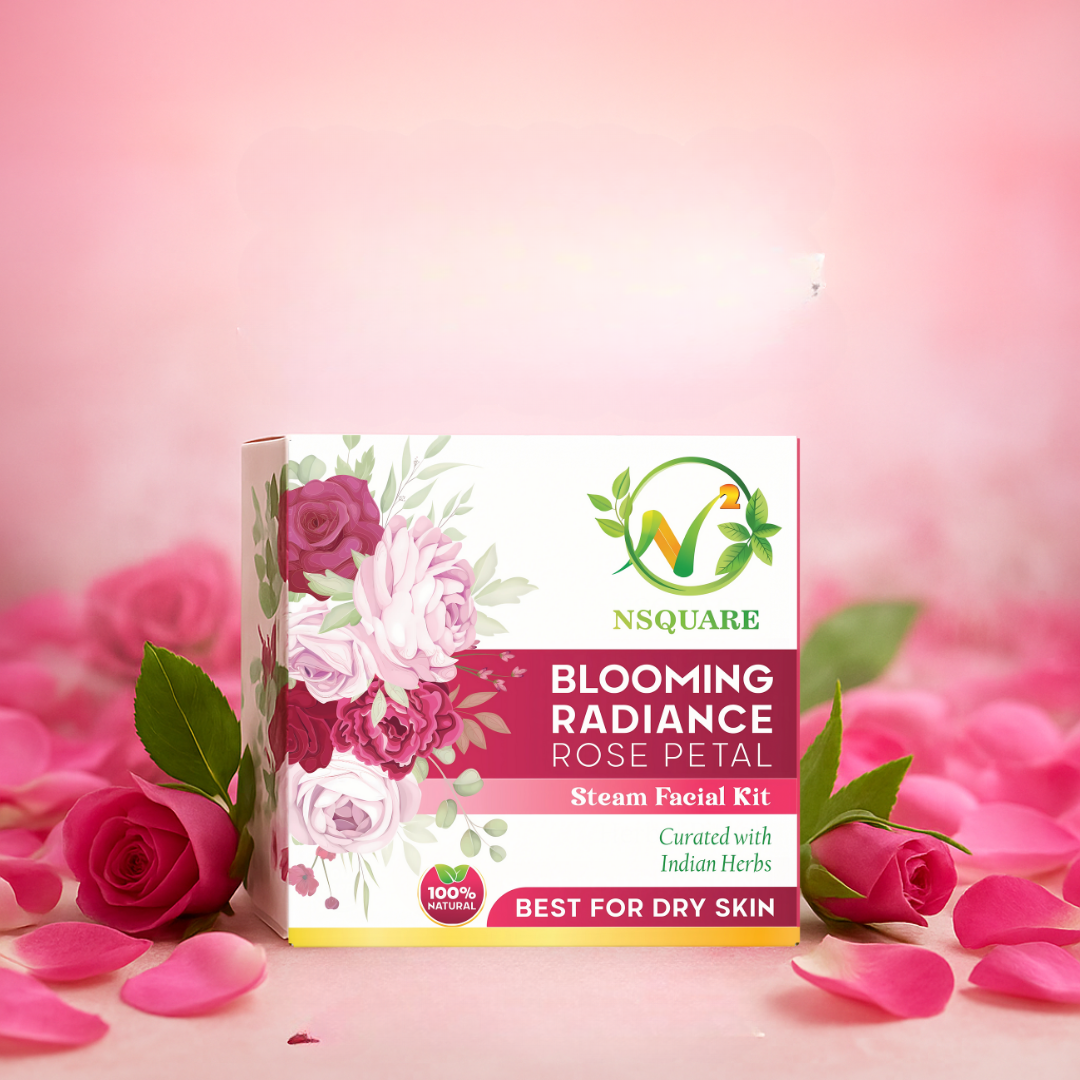 Rose Petal Steam Facial Kit