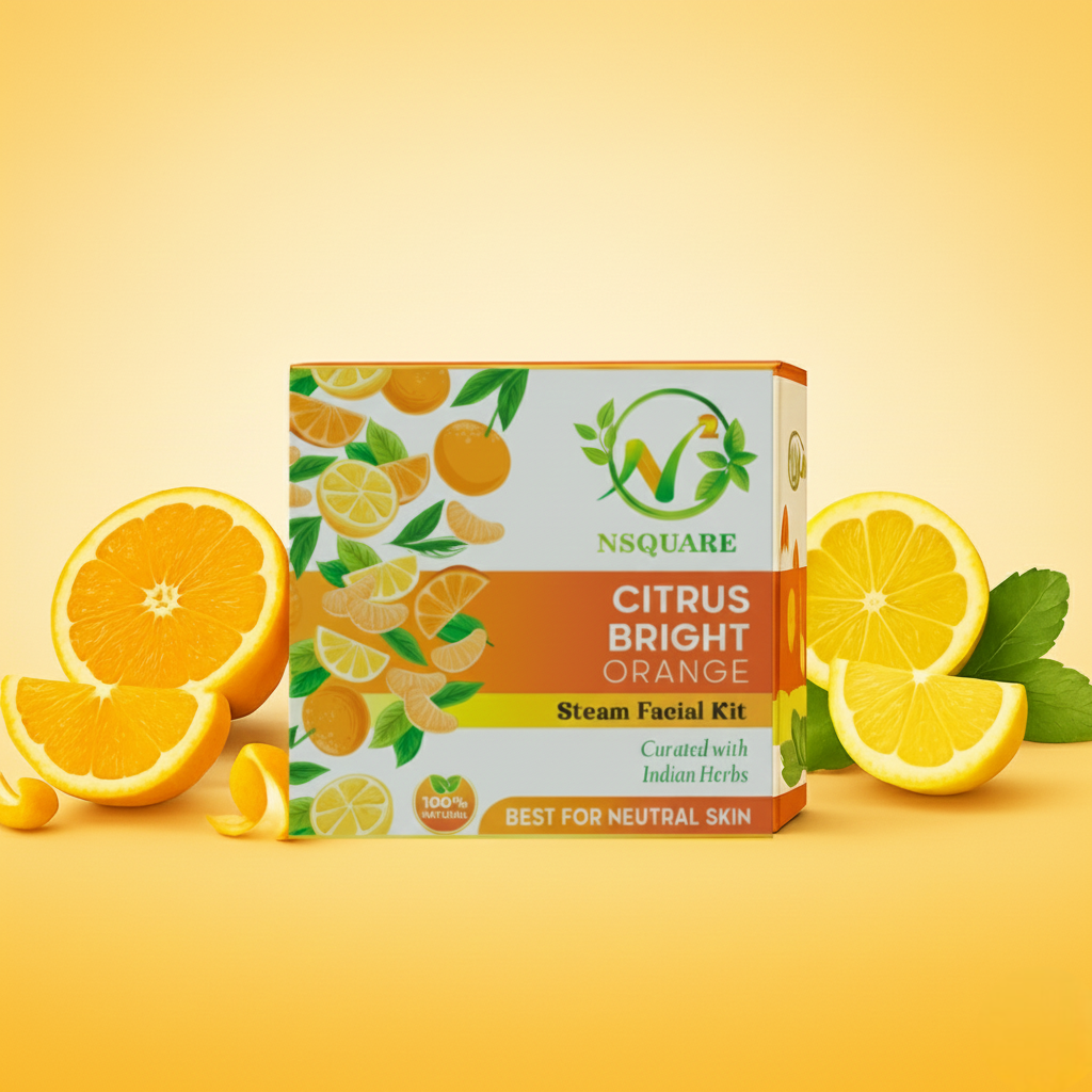 Orange Steam Facial Kit