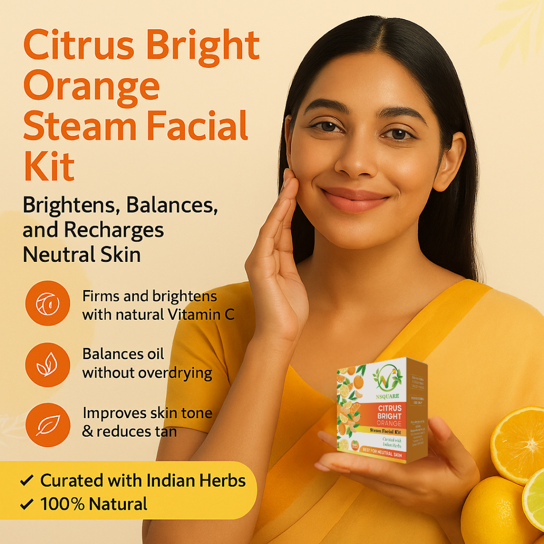 Orange Steam Facial Kit